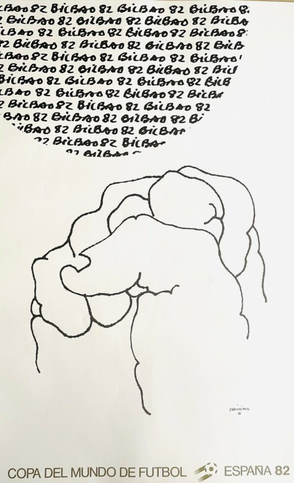 Copa Del Mundo de Futbol - Bilbao 1982 - Eduardo Chillida