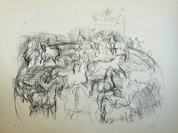 Les Chevaux - Raoul Dufy