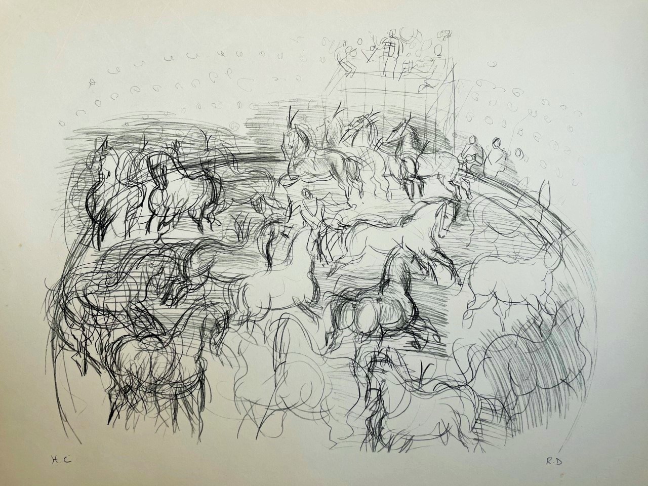 Les Chevaux - Raoul Dufy – Image 1