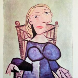 Femme Blonde au Fauteuil - Pablo Picasso