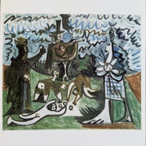 Scène Animée - Pablo Picasso