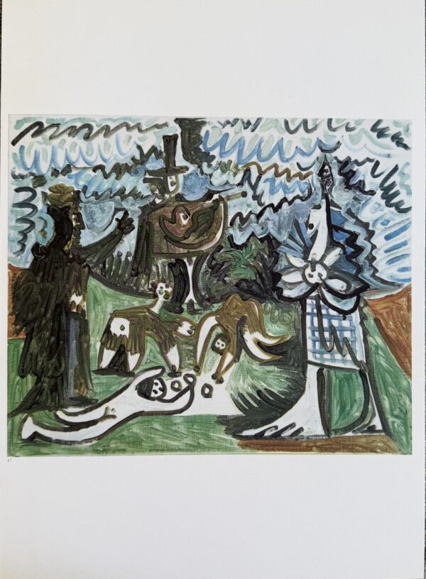 Scène Animée - Pablo Picasso
