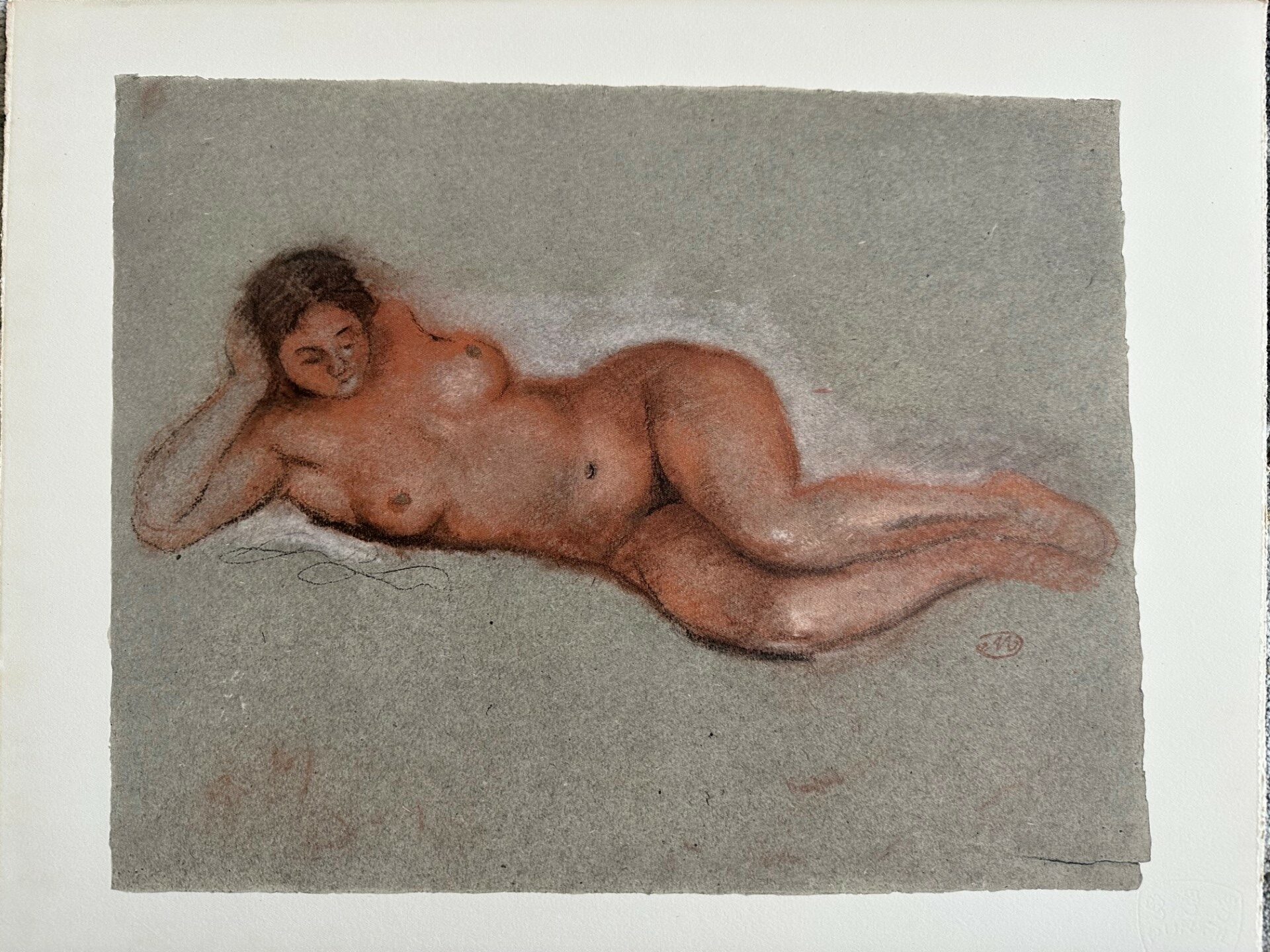 Femme Nue au Repos , Vue de Face - Aristide Maillol – Image 1