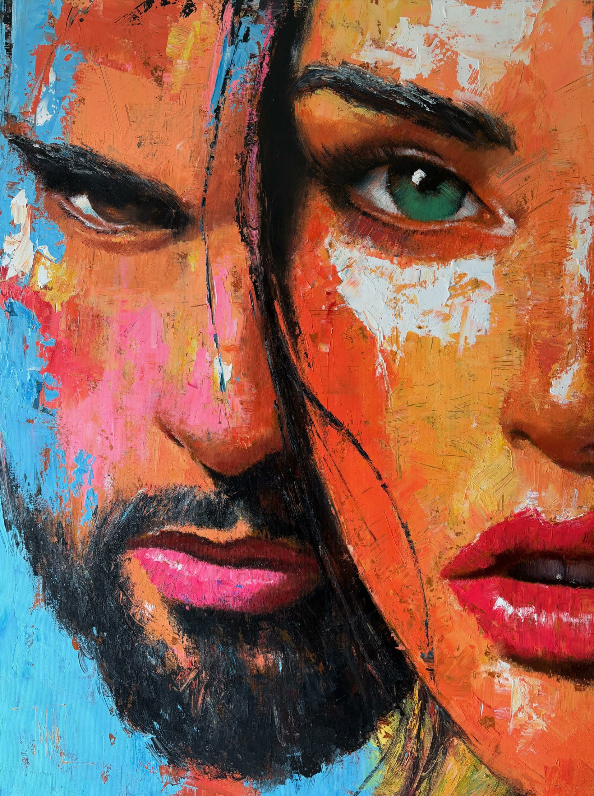 Double Portrait Fragmente - Loïc Tuhal – Image 1