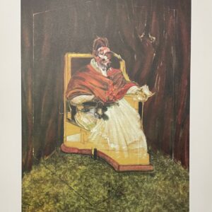 Portrait de Pape Innocent Xii - Bacon Francis