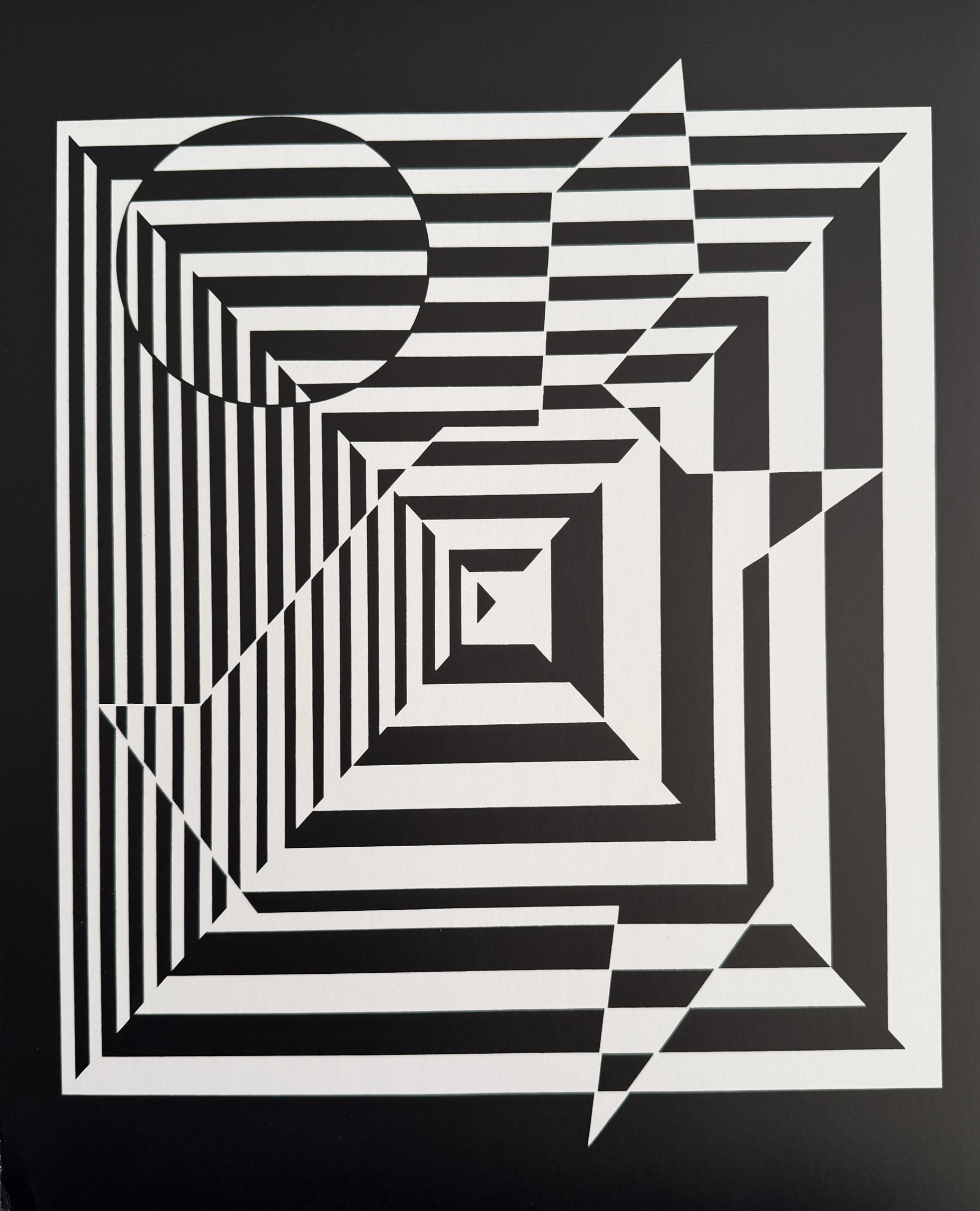 Yablapour-Ii - Victor Vasarely – Image 1