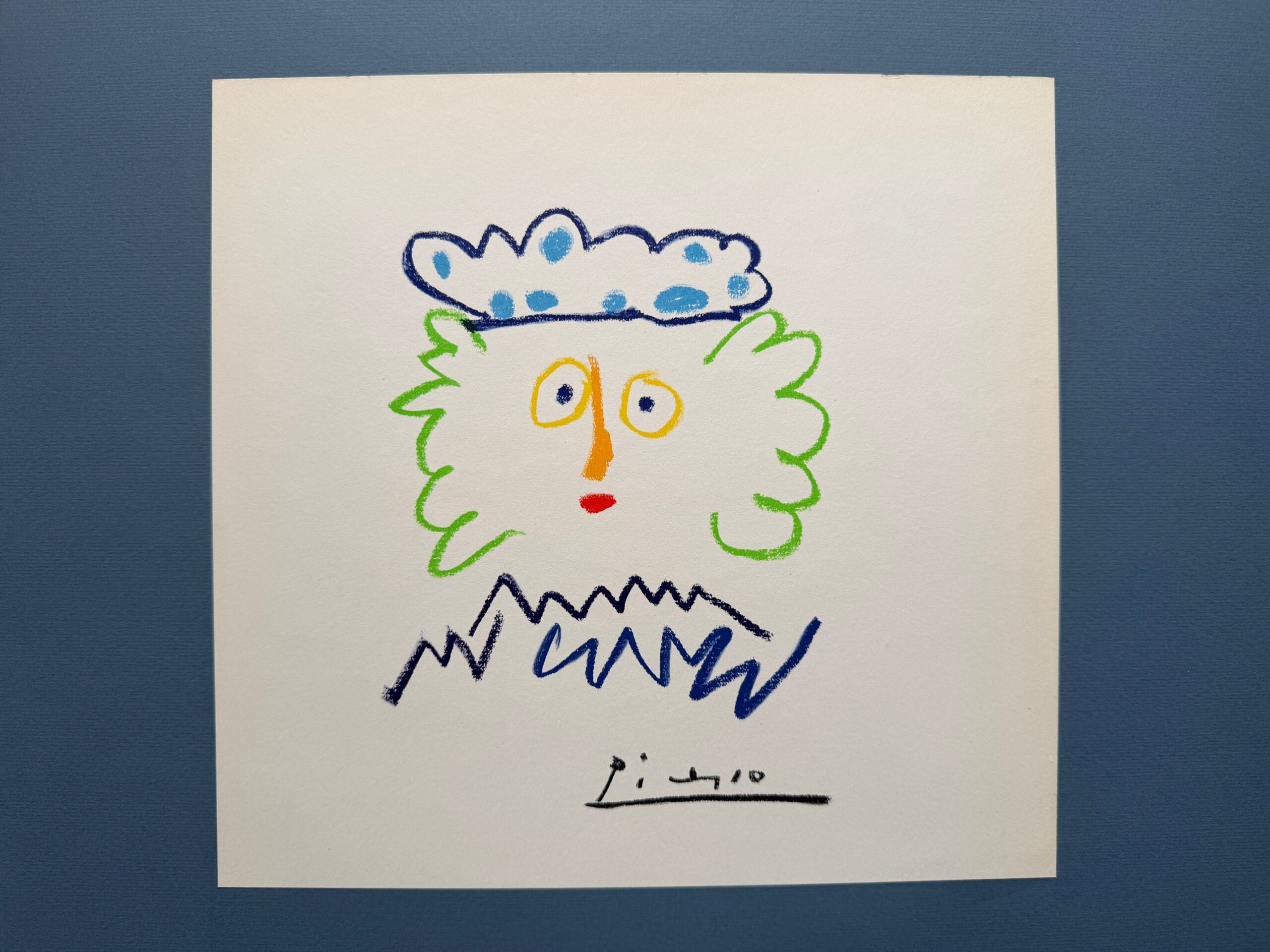 Portrait A la Collerette Verte - Pablo Picasso – Image 1