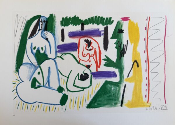 Composition Colorée - Pablo Picasso