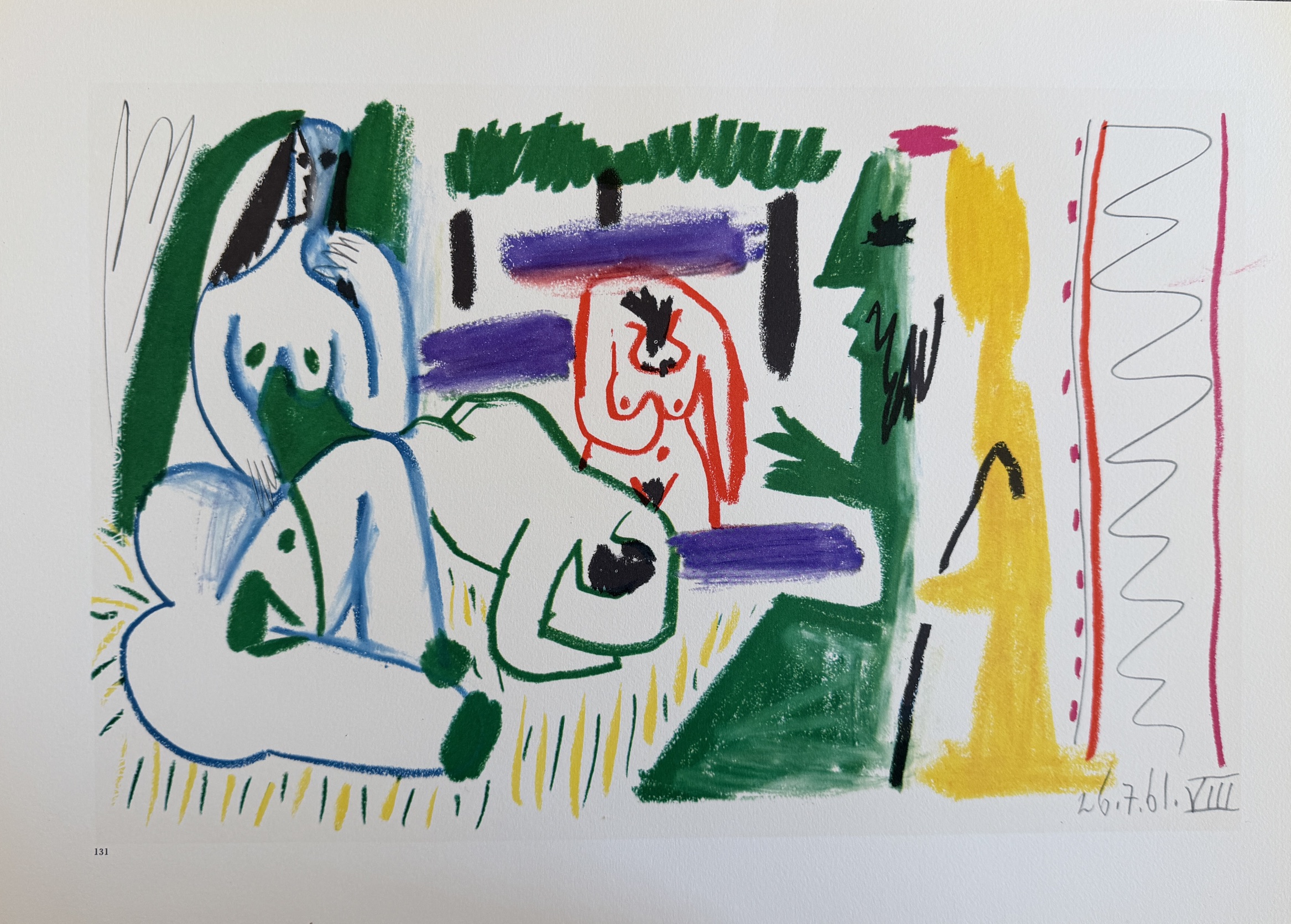 Composition Colorée - Pablo Picasso – Image 1
