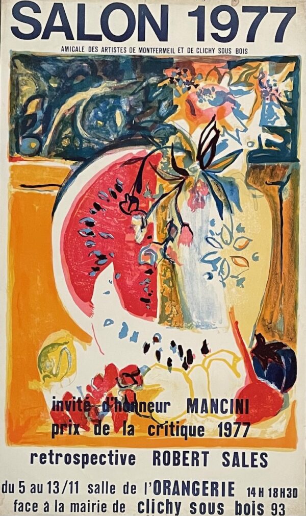 Nature Morte À la Pastèque - Claude Mancini