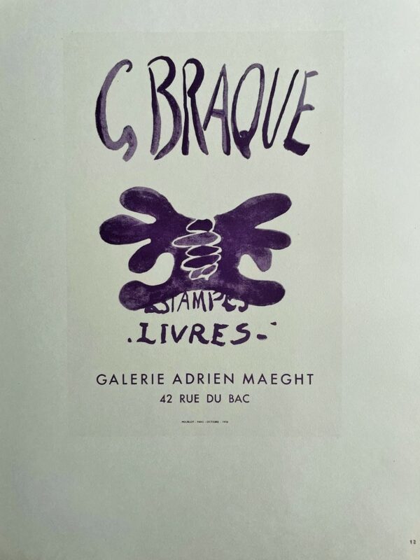 Adrien Maeght - Georges Braque