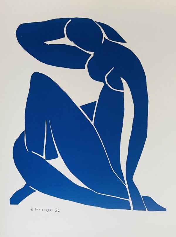 Nu Bleu Ix - Henri Matisse