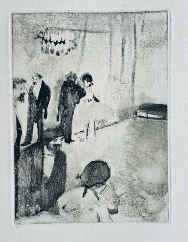 Les Rencontres au Salon - Degas Edgar