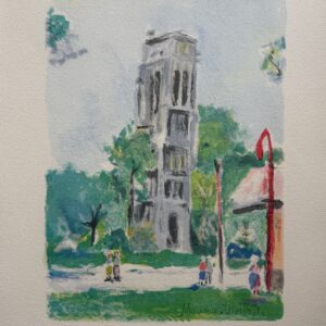 La Tour Saint Jacques - Maurice Utrillo