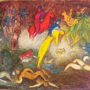 La Chevauchée - Chagall Marc