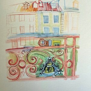 Sur le Balcon - Raoul Dufy