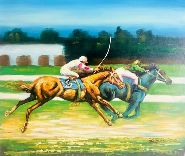 En Plein Course - Xxe Siècle Danford