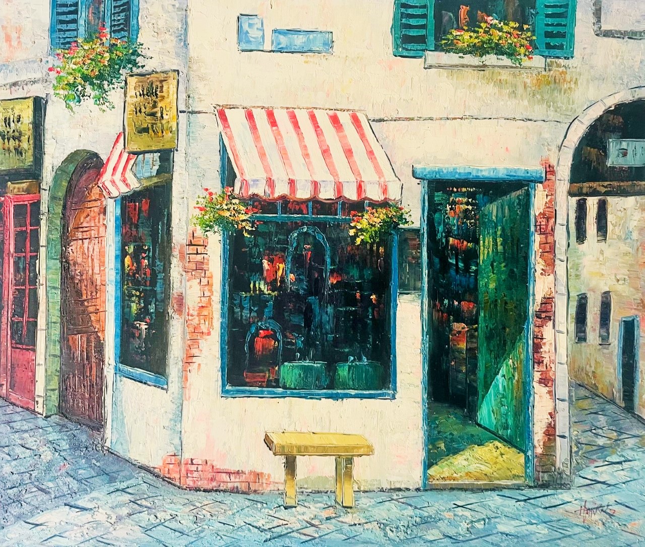 Cafe du Coin - 20E Eeuw Harris – Image 1