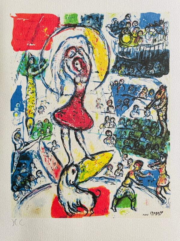 La Danseuse - Chagall Marc