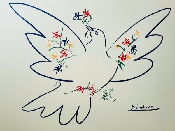 La Colombe Coloree - Picasso Pablo