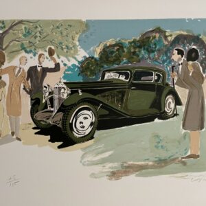 Voiture et Femme - Daniel Lebier