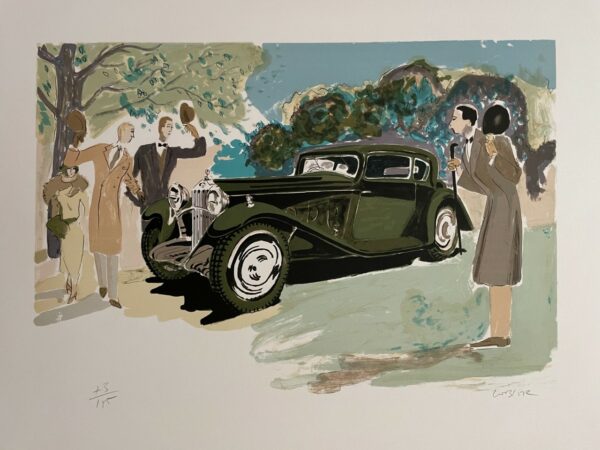 Voiture et Femme - Daniel Lebier