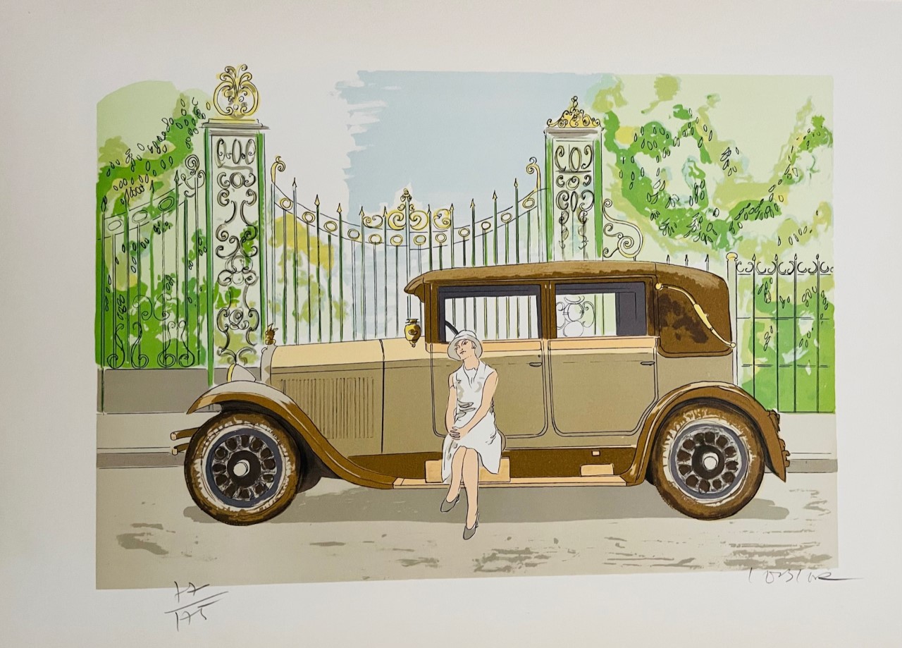 Voiture et Femme - Daniel Lebier – Image 1