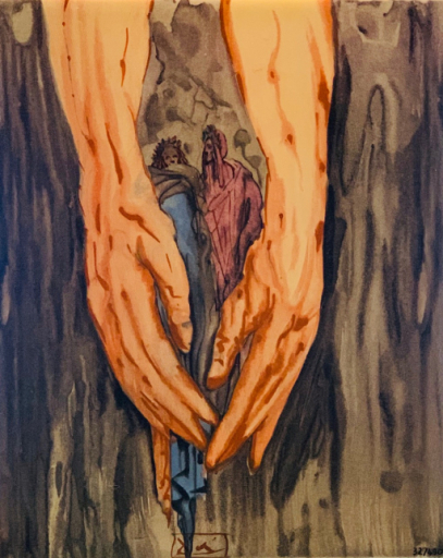 La Montée de Geryon - Salvador Dali