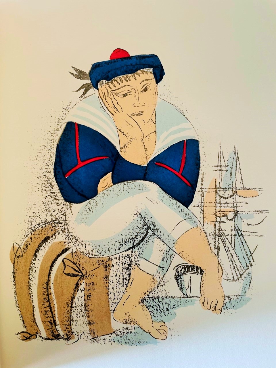 Temps de Reflexion - Raoul Dufy – Image 1
