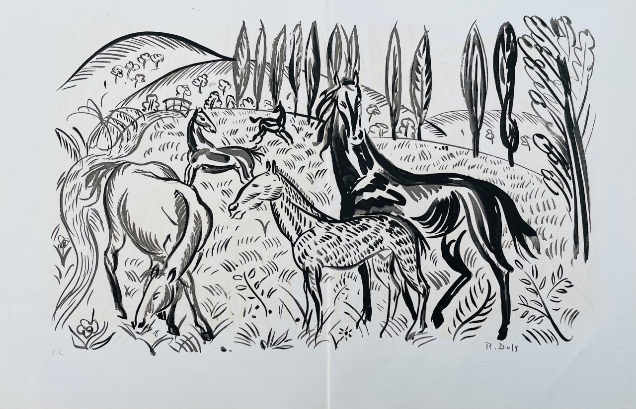 Les Chevaux - Raoul Dufy – Image 1