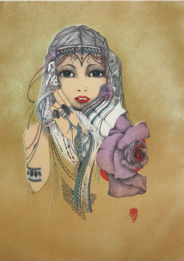 Princesse au Fleurs - Heine