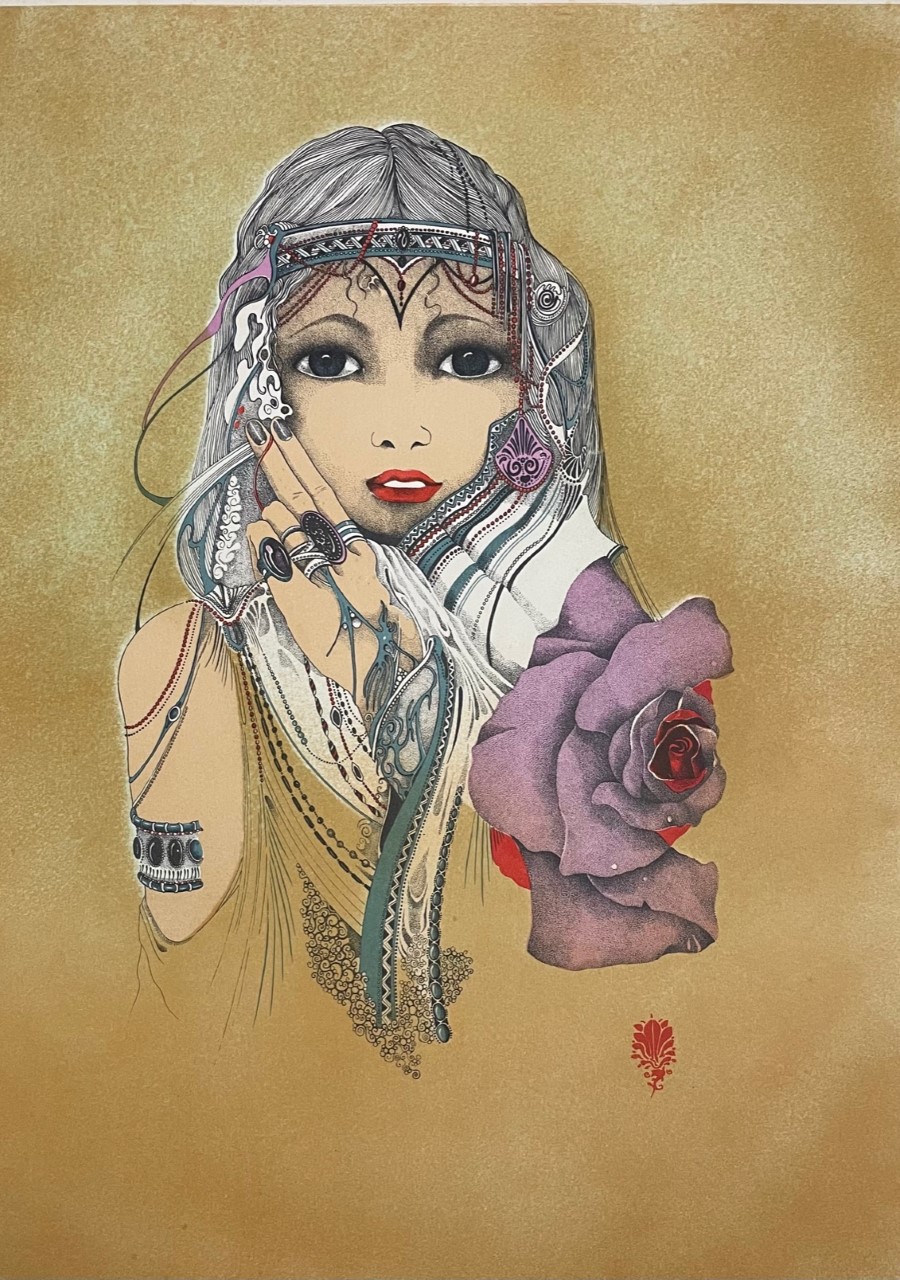 Princesse au Fleurs - Heine – Image 1