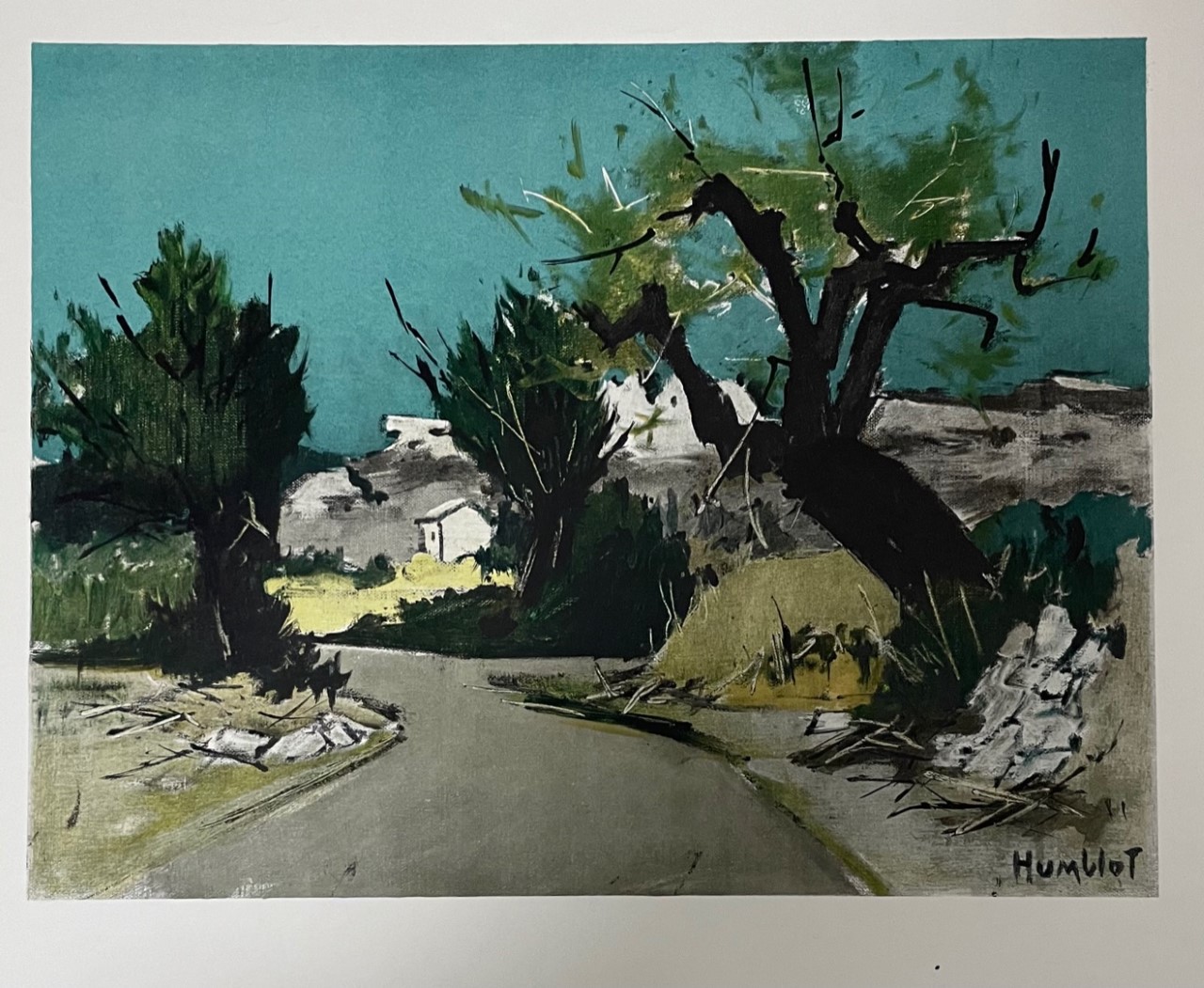 Route en Campagne - Robert Humblot – Image 1