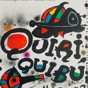 Quiriquibu  Barcelona 1976 - Joan Miro