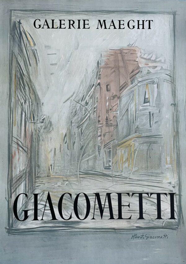 La Rue D'alesia - Alberto Giacometti