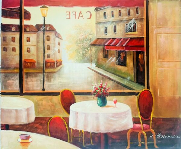 Le Cafe Parisien - Xxe Siècle J. Bowman