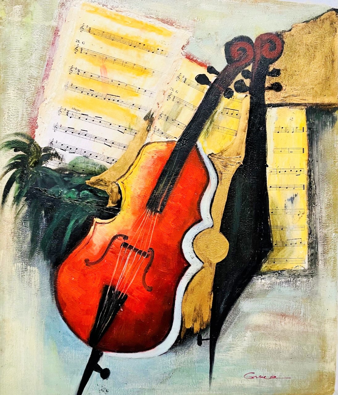 La Guitare - 20E Eeuw Ecole Moderne – Image 1