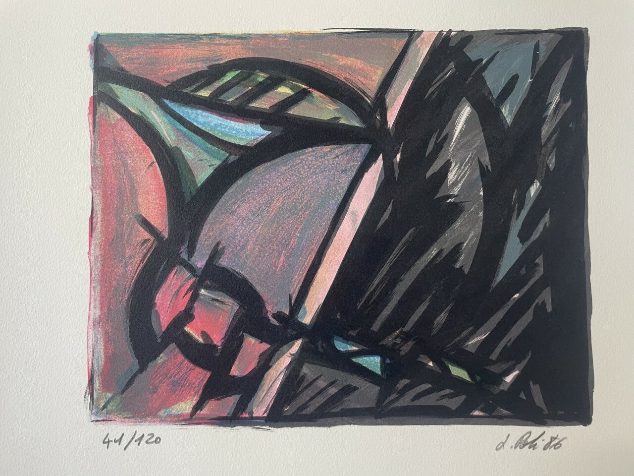 Composition  ( 1986 ) - Jacques Poli – Image 1