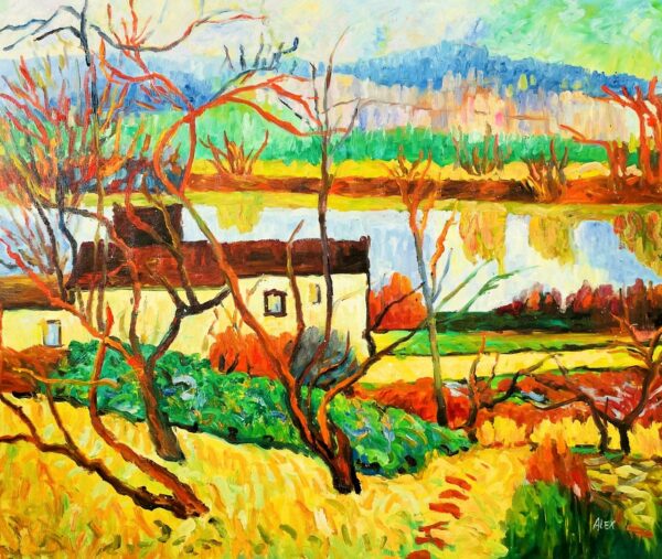 Maison au Bord du Lac - Helmans Alex 20E Eeuw