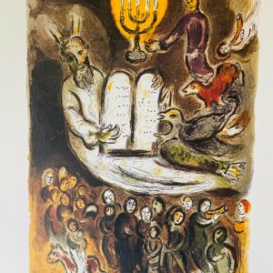 Moise et les Tables de la Loi - Chagall Marc