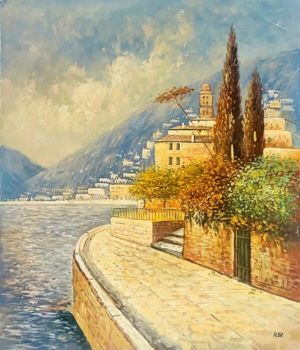 Paysage de Bord de Mer - Alex Xxe Siècle Helmans