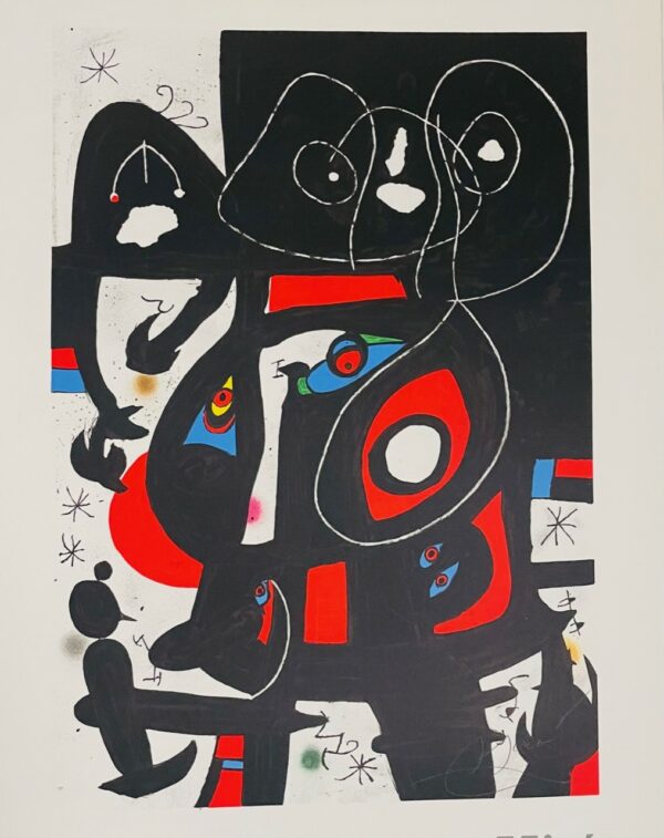 Les Yeux Bleus - Joan Miro
