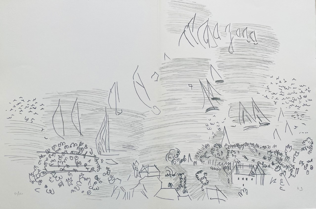 Les Voiliers - Raoul Dufy – Image 1