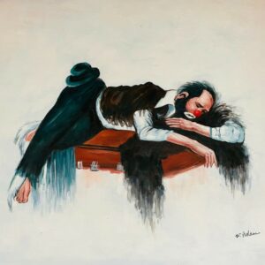 Xxe Siècle Adam W. - Huile Sur Toile