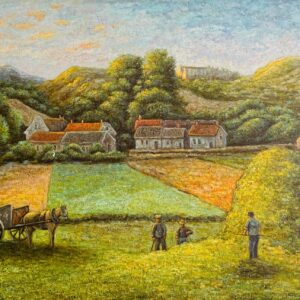 Paysage aux Collines Douces - 20E Eeuw Ecole Moderne