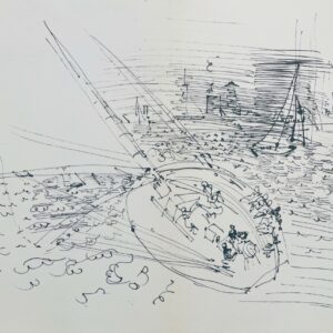 Voilier Echoue - Raoul Dufy
