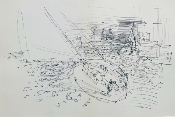 Voilier Echoue - Raoul Dufy
