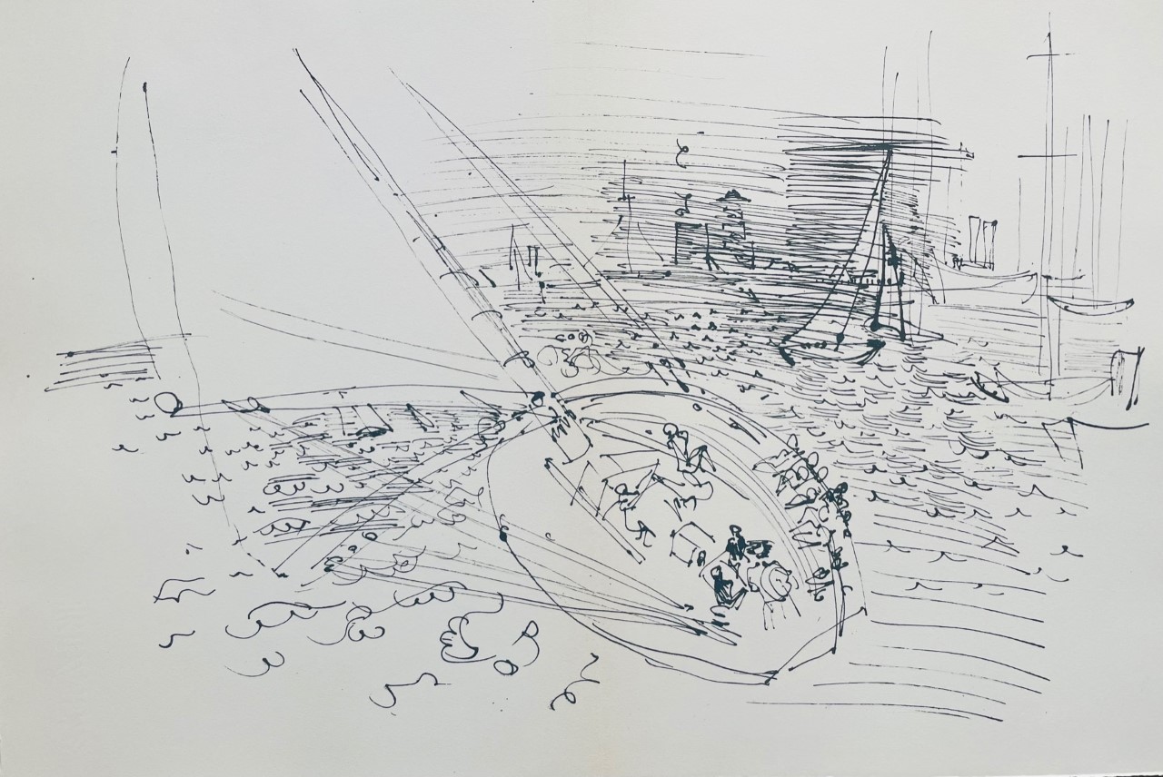 Voilier Echoue - Raoul Dufy – Image 1