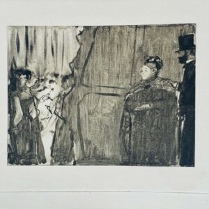 La Reception - Edgar Degas