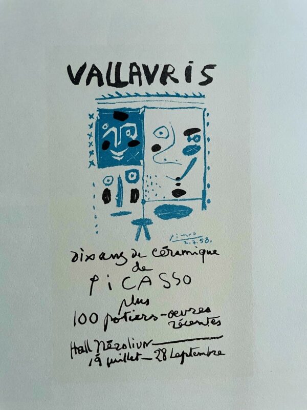 Vallauris 10 Ans de Céramique (1958) - Pablo Picasso